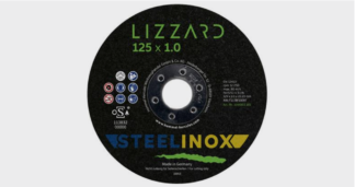 Rezna ploča čelik/inox 125 x 1,0 mm "BAU" - 25 kom.